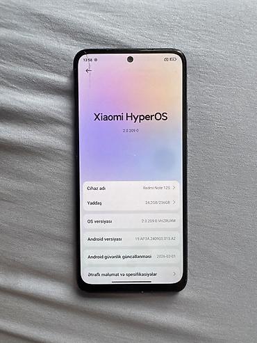 xiaomi redmi note 12s: Redmi Note 12S, 256 GB, rəng - Qara, İki sim kartlı — 1