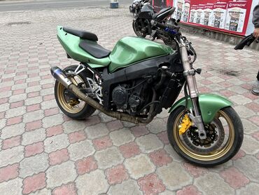 арзан мотоцикл: Спортбайк Kawasaki, 750 куб. см, Бензин, Чоңдор үчүн, Колдонулган