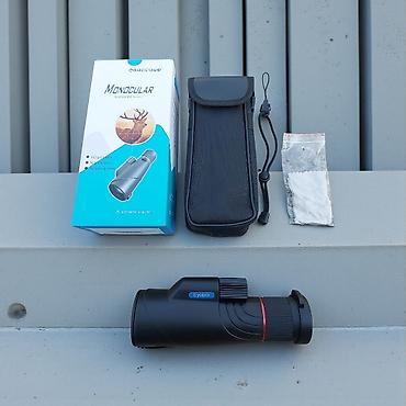 sport sunka: Monocular Eyebre 10-20x50mm Qablı. Aydın və parlaq təsvirə zəmanət — 5