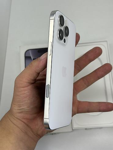 сигишуу видео: IPhone 16 Pro Max, Колдонулган, 256 ГБ, White Titanium, Куту, 93 % — 6