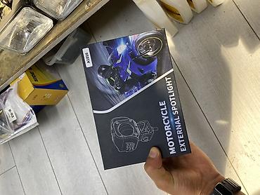 led driver: Пара внешних светодиодных фар для мотоцикла (Motorcycle External — 4