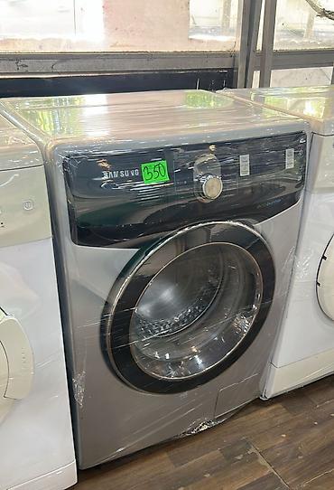 Paltaryuyan maşınlar: Samsung önyükləməli paltaryuyan maşın - Rəng: gümüş/qaranlıq ön panel — 1