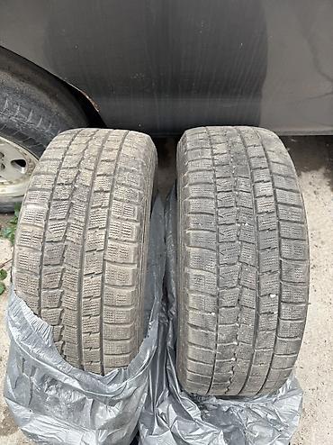 Продаю пару зимнюю резину японская липучка Dunlop 235/50/17 Состояние