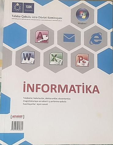 informatika codera pdf: Məhsul: “İnformatika” kitabı – TQDK (Tələbə Qəbulu üzrə Dövlət — 1