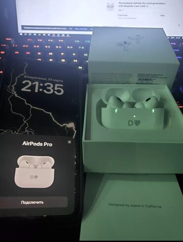 левое ухо airpods pro: Вакуумные, Apple, Новый, Беспроводные (Bluetooth), Классические