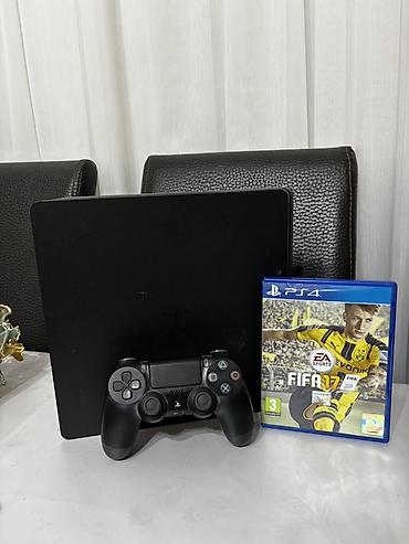 rdr2 ps4: PlayStation 4 Slim oyun konsolu dəsti - Model: PS4 Slim (qara rəng) - — 1