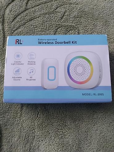 Darvazalar və aksesuarlar: RL Wireless Doorbell Kit – batareya ilə işləyən simsiz qapı zəngi — 2