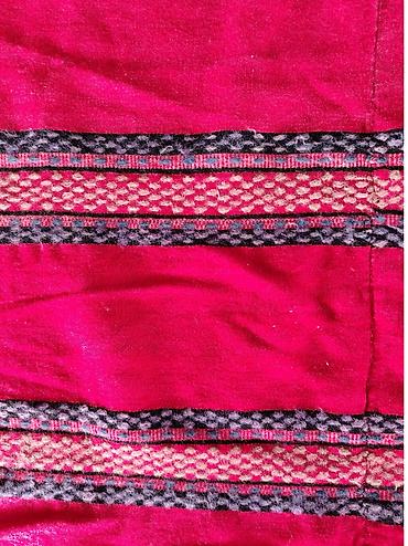 Other textile: Stari ručno tkani vuneni ćilim / etno staza (iz dve pole) — 3