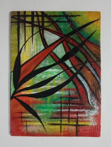 bik ulje na platnu: Painting, 20 x 15 cm, New