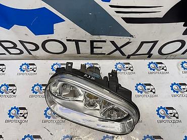 Передние фары: Передняя левая фара Volkswagen 2001 г., Б/у, Оригинал, Германия — 2