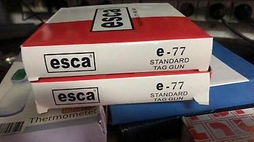 Heftalice: ESCA e-77 Standard Tag Gun – pištolj za etiketiranje tekstila - — 4