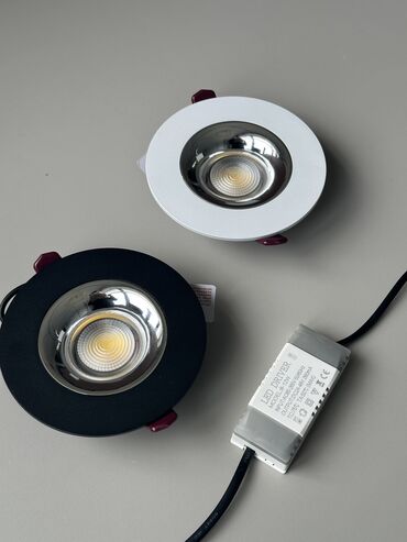 Spot lampalar: 12w işıq gücünə sahib olan, metal korpuslu bu modellərin — 6