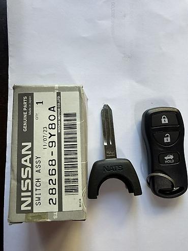 key maker: Оригинальный комплект для Nissan: ключ-заготовка NATS + брелок ДУ с — 1
