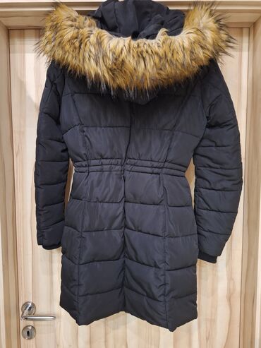 Zimske jakne: S (EU 36), Jednobojni, Sa postavom, Veštačko krzno — 8