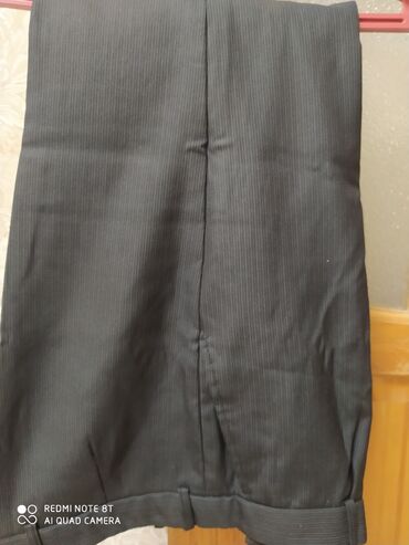 костюмные мужские брюки: Брюки мужские утеплённые, размер 48