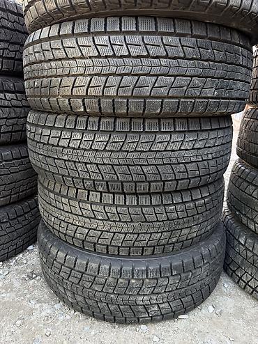 Шины 225 / 65 / R 17, Зима, Б/у, Комплект, Легковые, Япония, Dunlop