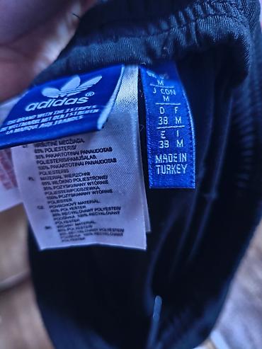 джинсы новые: Мужские брюки, M, Adidas, Новый, цвет - Черный, Платная доставка, Самовывоз — 2