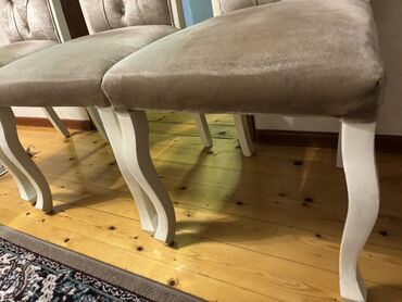 Masa və oturacaq dəstləri: Yemək otağı dəsti – masa və stullar - Klassik üslubda yemək masası — 18