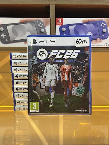 disk ps5: EA FC26-PS5 diski Oyun diski tam işlək vəziyyətdədir, heç bir cızığı — 1