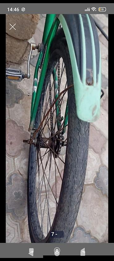 Şəhər velosipedləri: Udundə təker hədiyye 🎁🎁🎁🎁🎁🎁🎁🎁Şəhər tipli velosiped – yaşıl rəngli — 9