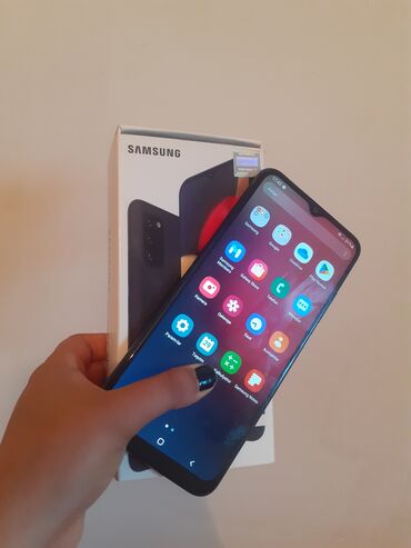 Samsung Galaxy A04s, 32 GB, rəng - Qara, İki sim kartlı, Barmaq izi