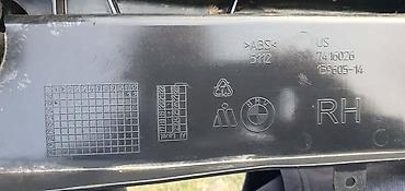 samolepljivi stiker: NOSAČ BRANIKA G02 ZD ZA BMW X4 | BMW x4 g02 nosač zadnjeg branika — 3