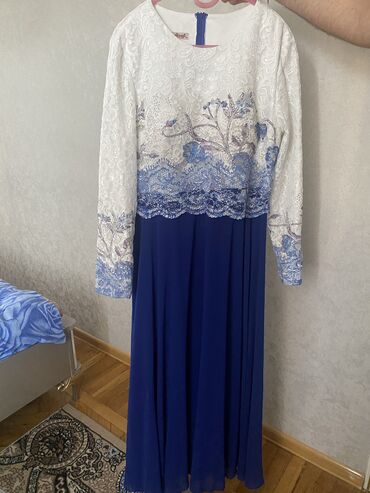 hicablı don: Вечернее платье, Макси, 5XL (EU 50)