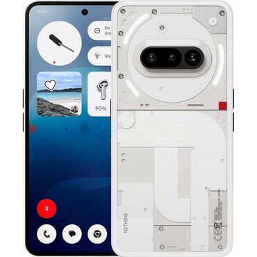 стабилизатор для телефонов: Nothing, Phone 3A, Колдонулган, 256 ГБ, түсү - Ак, 2 SIM