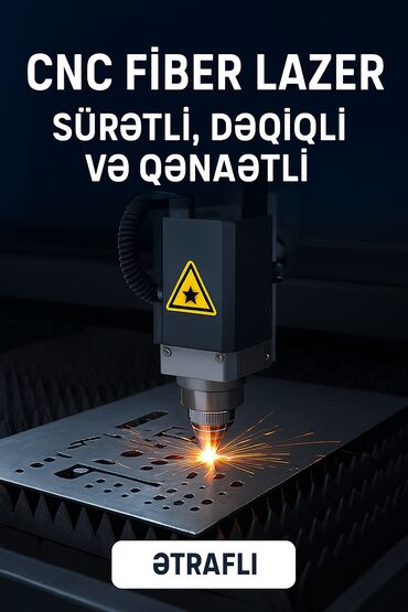 Metal dəzgahları: CNC Fiber Lazer – sürətli, dəqiq və qənaətli kəsmə həlli. - Yüksək — 1