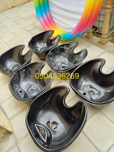 Salon, tibbi mebel dəsti: Gözəllik salonu üçün mebel dəsti Tərkib: - Saç yuma stolu: qara — 30