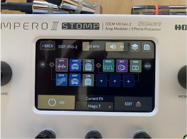 Digər ləvazimatlar: Gitara prosessoru. Hotone Ampero II Stomp (MP-300) aksesuarları ilə — 16