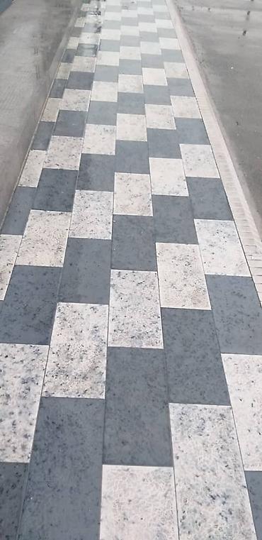 Тротуарная плитка: Тротуарная плитка (разные узоры и размеры) - Материал: вибролитая — 3