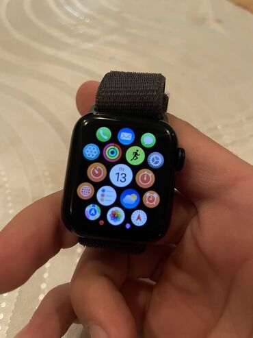 мониторы 200х200 мм: Продаю Apple Watch SE series 41mm gps Акб:100% Цвет:синий