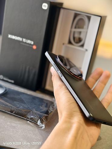 mi 15 ultra: Xiaomi, 15 Ultra, Новый, 256 ГБ, цвет - Черный, 1 SIM, 2 SIM, eSIM — 5