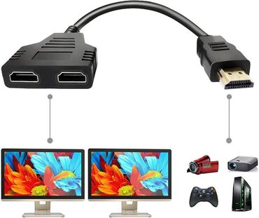 разветвитель для наушников для компьютера: HDMI разветвитель, адаптер, кабель