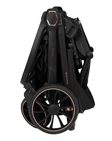 Kolica za bebe: KIKKA BOO Kolica TIFFANY black set 2u1 sa tvrdom korpom SKU: KKB2 — 12