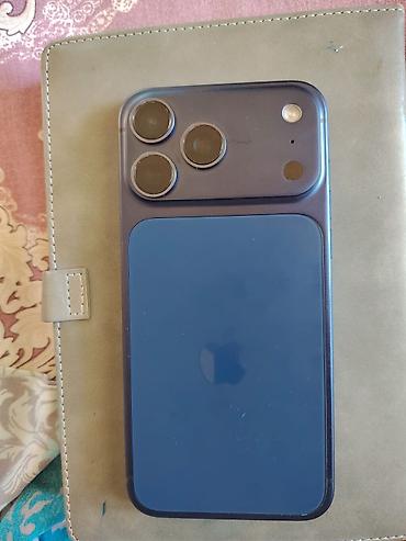 Mobil telefon və aksesuarlar: IPhone 15 Pro, Blue Titanium, Face ID — 3