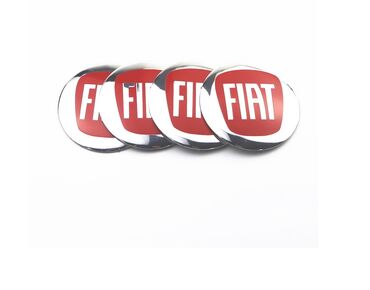 Tuning oprema: FIAT - plastificirane nalepnice za felne - set od 4 komada — 4