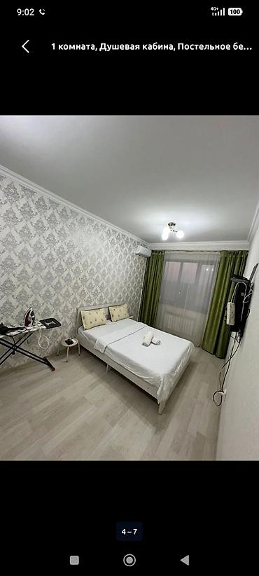 Посуточная аренда квартир: 1 комната, Душевая кабина, Постельное белье, Кондиционер — 22