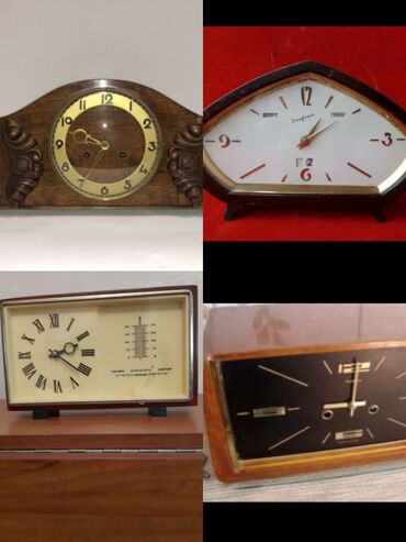 старинные часы: Куплю каминные часы СССР. фото на Вотсап