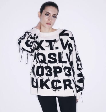 oksana qadin geyimleri gence instagram: Женский свитер L (EU 40), цвет - Черный