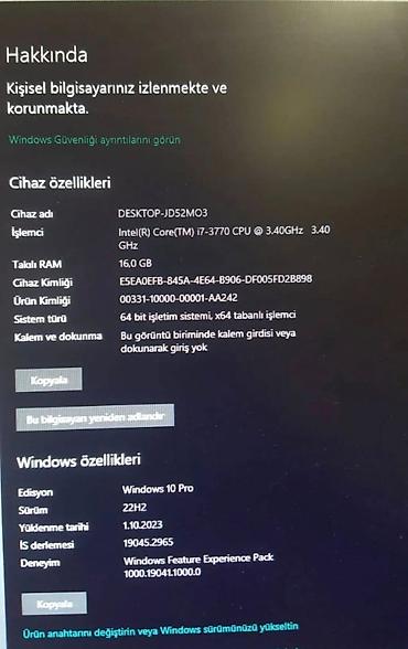 ev kinoteatri satilir: Masaüstü kompüter seti Tərkibi: - Sistem bloku: Falcon gaming — 5