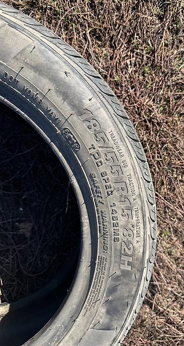 Шины: Комплект шин: 185/55/R15 - 4 штуки, всесезонные M+S. Комплект Цена за — 13