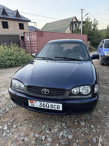 Toyota Corolla: 2000 г., 1.6 л, Механика, Бензин, Универсал
