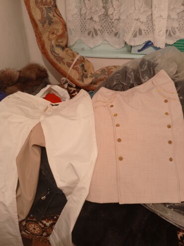 Другая женская одежда: Женский комплект одежды 1) Платье-футляр с поясом - Верх: черный — 9