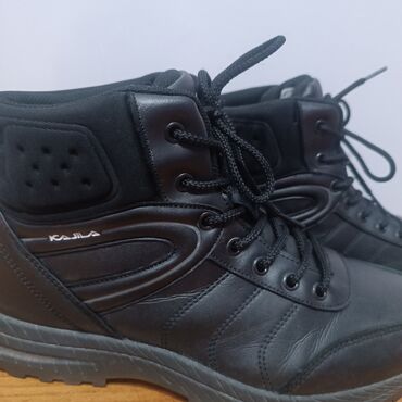 Ботинки: Мужские ботинки, 41, Kajila, Б/у, цвет - Черный, Самовывоз — 4