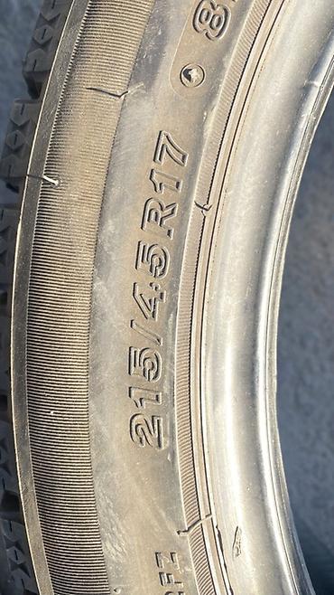 aeolus e70: Шины 215 / 45 / R 17, Зима, Б/у, Комплект, Легковые, Япония, Bridgestone — 3