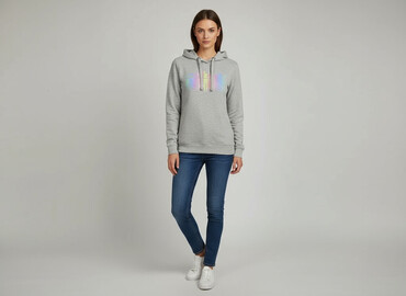 rebel bluzy: Jean Pascale, Кофта з каптуром жіноча, розмір XS