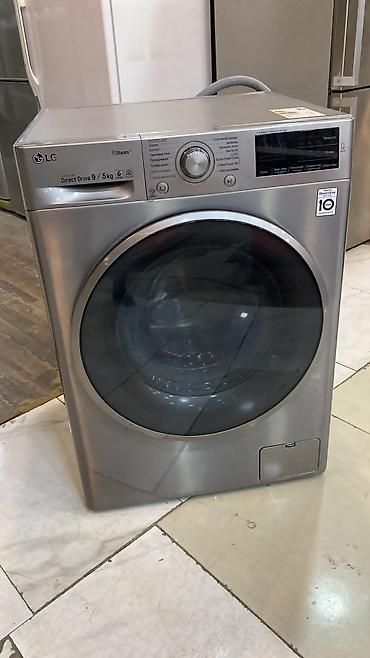 marqus mator: LG ön yükləməli paltaryuyan maşın – Inverter Direct Drive, 9 kq yuma / — 2