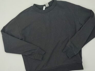 brzoskwiniowa bluzki: Sweatshirt, H&M, S (EU 36), condition - Fair